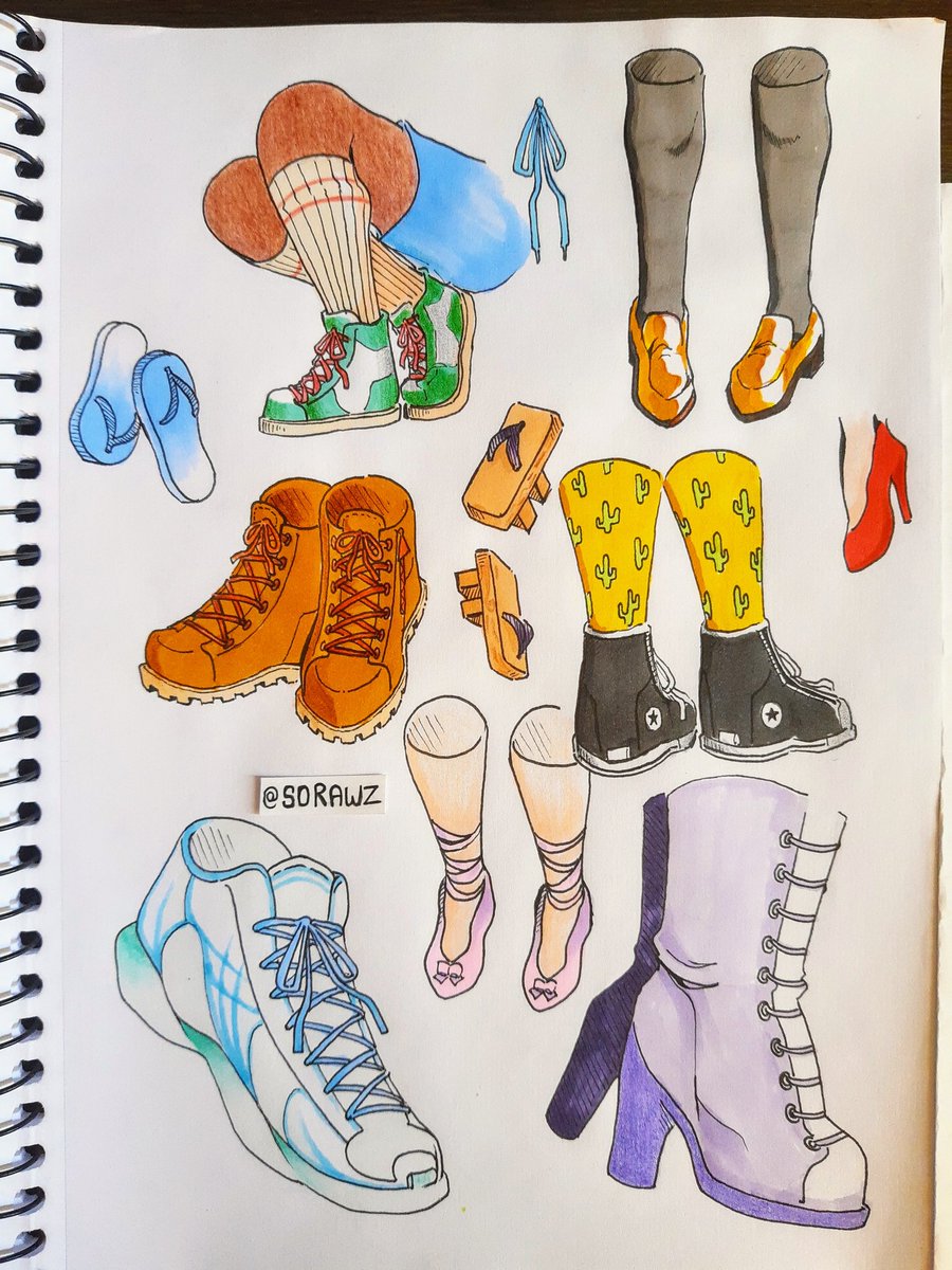 Sorawz's tweet photo. Descobri minha nova paixão por desenhar calçados 👟👟 https://t.co/ijsZbju1Hb