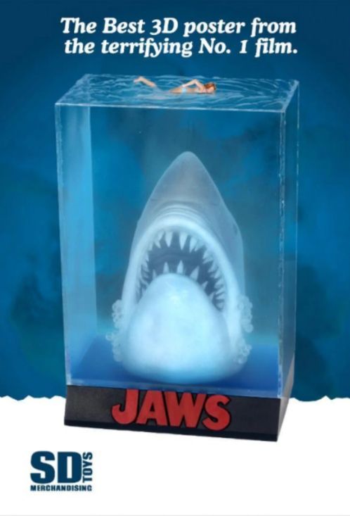 figures_dot_com's tweet photo. #SDToys #JAWS Movie Poster Statue Update https://t.co/olUkrIB6d5 https://t.co/2CAmemBFb8