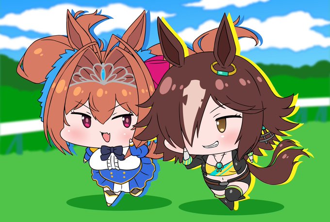 「ダイワスカーレット(ウマ娘) ウオッカ(ウマ娘)」の画像/イラスト/ファンアート(人気順)