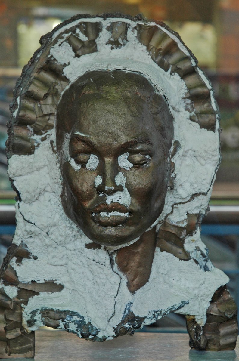 It's #ArtFeatureFriday! This month we're taking a closer look at Emerging Madonna, a bronze sculpture by Artis Lane, located in the Great Hall just past the Delta ticket counter.