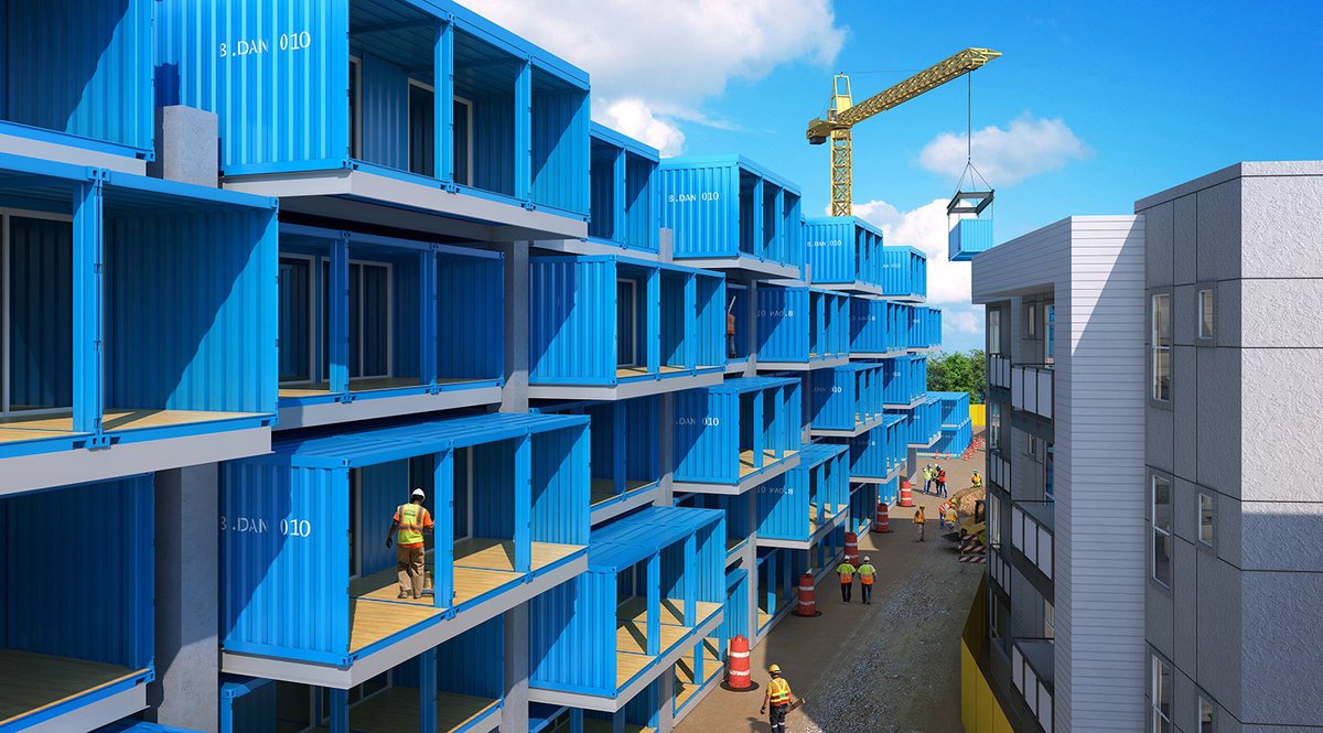 KTGY_Group's tweet photo. Parked to Perfection | Residential Retrofit
KTGY’s R+D concept, Park House, proposes converting underutilized parking structures into housing using modular components constructed off-site to fit between the existing column grid.
https://t.co/rtljl026qb https://t.co/16AMB1Qeu5