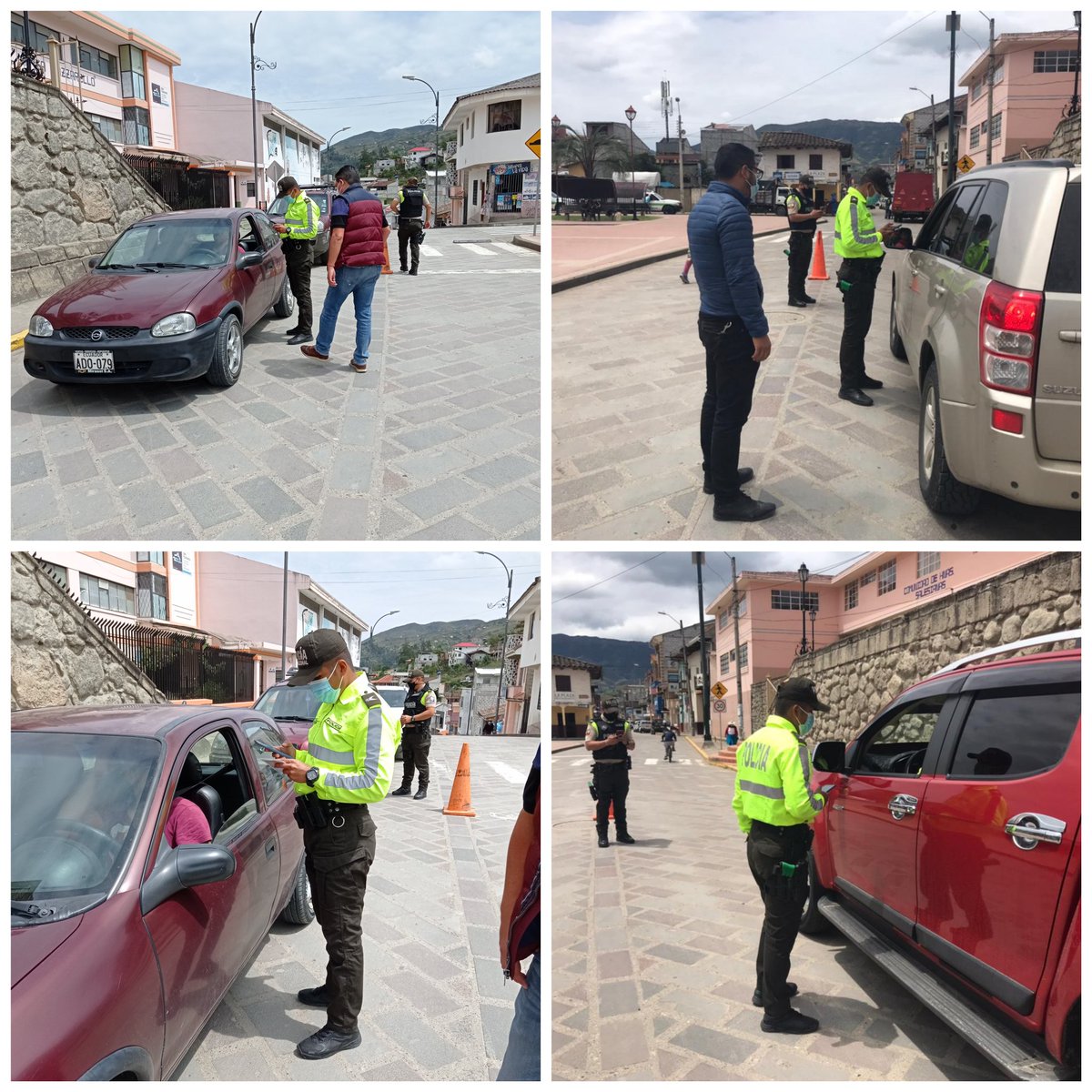 Con <a href="/PoliciaEcuador/">Policía Ecuador</a> y <a href="/JefPolitSigsig/">JefaturaPoliticaSigsig</a> verificamos en cumplimiento del PAF y realizamos revisión de documentos a ciudadanos y vehículos que transitan por la calle corral principal ingreso al centro cantonal.

<a href="/goberazuay/">Gobernación del Azuay</a> 
<a href="/josejaramillovi/">Jose Jaramillo Vintimilla</a> 
<a href="/azuayinten/">Intendencia del Azuay</a> 
<a href="/ADRIANLITUMA/">Adrián Lituma</a>