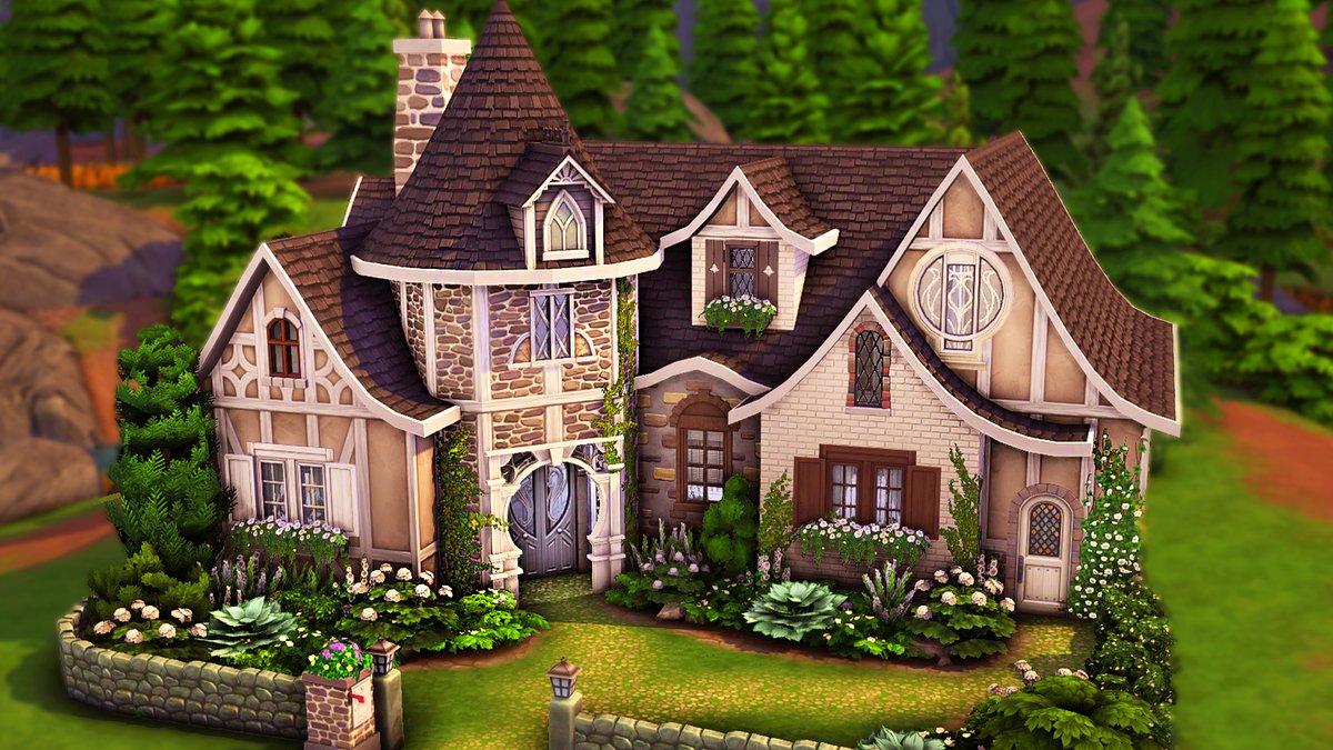 jessicapieYT's tweet photo. New Speed Build🕯️

I built a Spellcasters Cottage nestled in the heart of Glimmerbrook, make sure you've got your spellbook ready...🌙  

>>> https://t.co/WVkkyc1908

#thesims4 #sims4build #Sims4 #ShowUsYourBuilds #sims4house #sims4gallery #YouMakeTheSims #sims https://t.co/UyMiuzFcGK