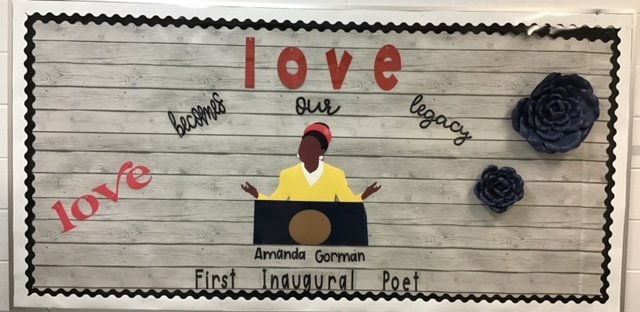 NorthDriveES's tweet image. Black History Month bulletin decorations here at North Drive Elementary😊