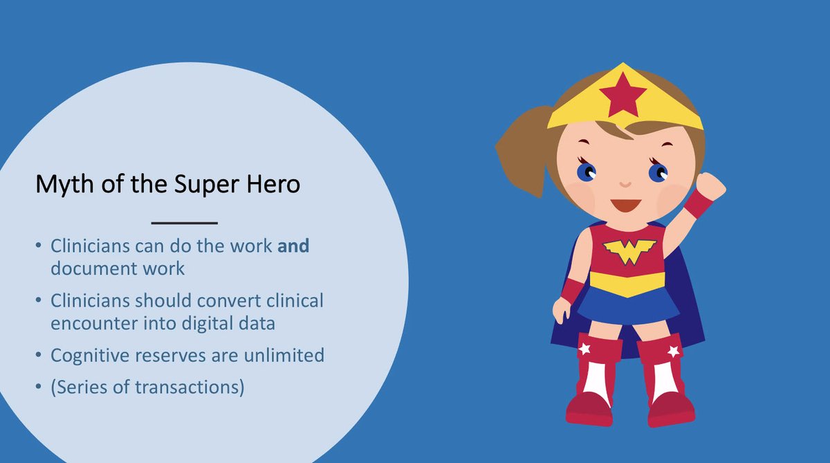 StephHoelscher's tweet image. #25x5 @ChristineSinsky   #documentationburden
The Myth of the Super Hero @smcbride_01 @DwayneHoelscher @SerenaBumpus