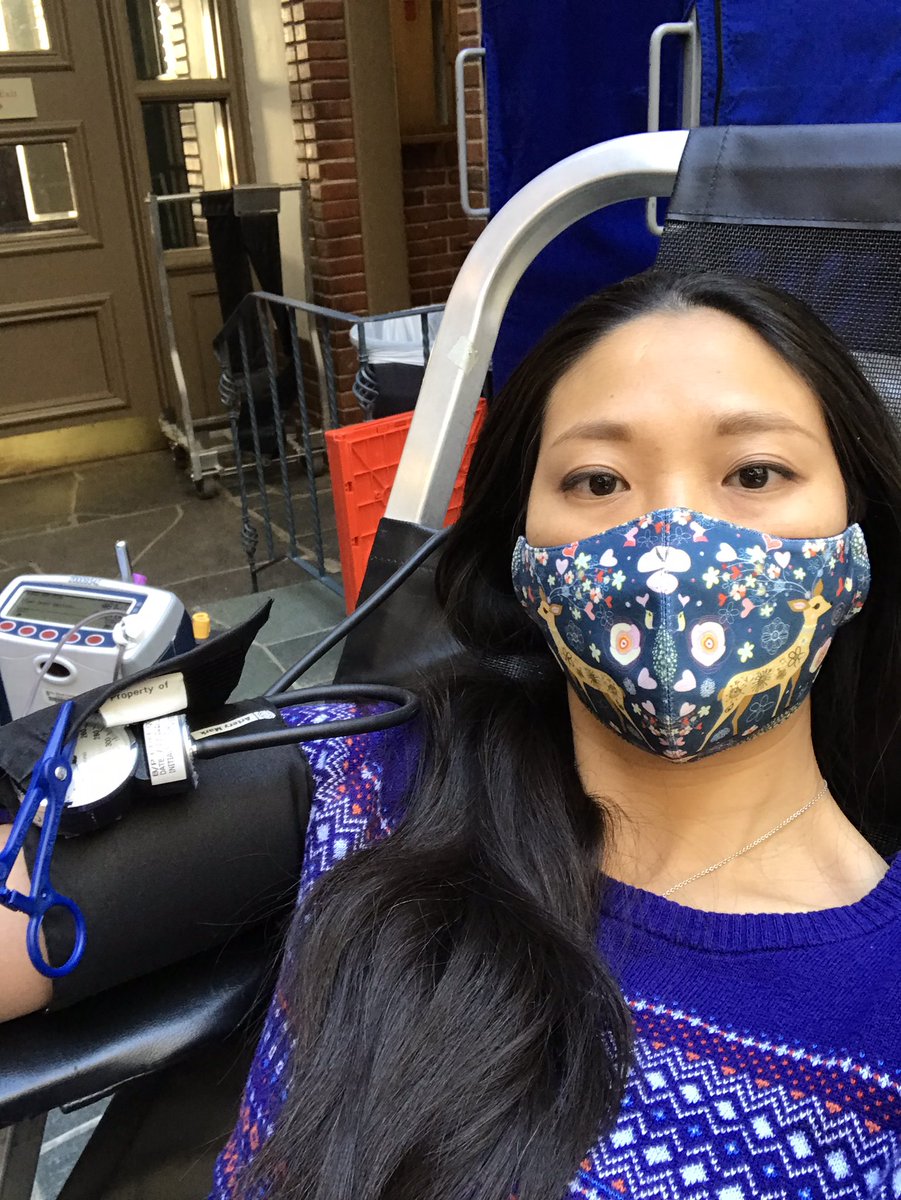 Donating blood at Children’s Memorial Herman Hospital!