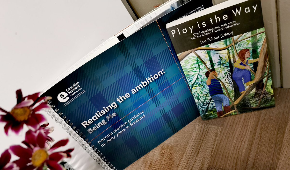 annamacp118's tweet photo. These are two of the BEST &amp; MUST reads for the EY sector.They put the child at the centre,respect children's spaces,environments &amp; interactions &amp; most of all place huge value on the importance of PLAY! 💙
@UpstartScot @EducationScot #realisingtheambition #playistheway #EYmatters https://t.co/KRDo6taGiO