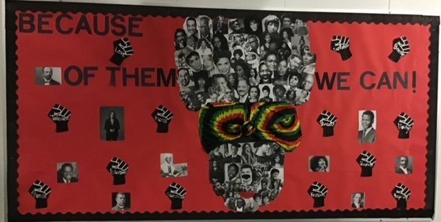 NorthDriveES's tweet image. Celebrating Black History Month here at North Drive Elementary!!