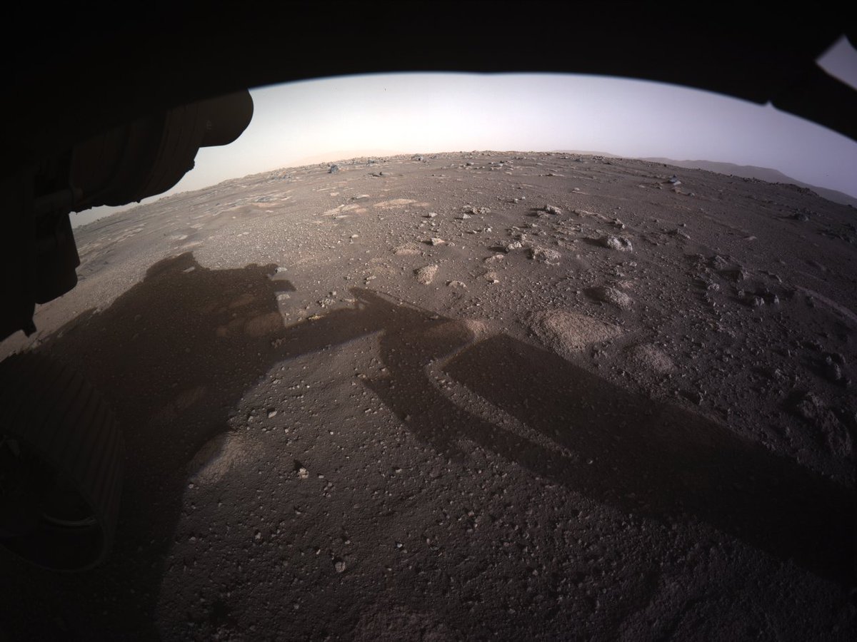 An open horizon, with so much to explore. Can’t wait to get going. #CountdownToMars