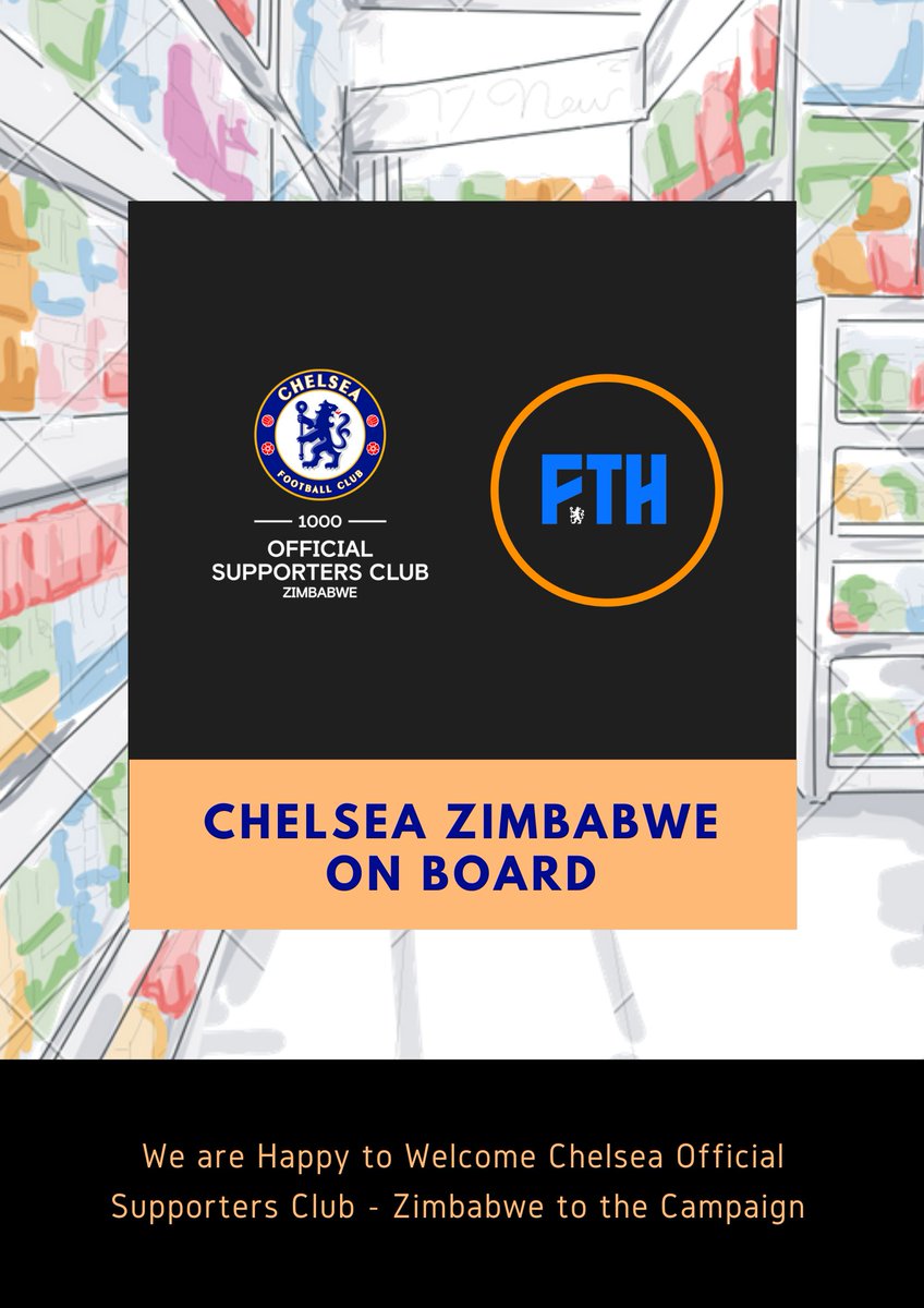 campaign_feed's tweet photo. We are Happy and Proud to Welcome @ChelseaFansZW for the #FeedTheHomeless Campaign 💙✨

Welcome on Board Guys 🤩💫 #WeAreOne #Campaign_Feed https://t.co/KNuP36lKNH