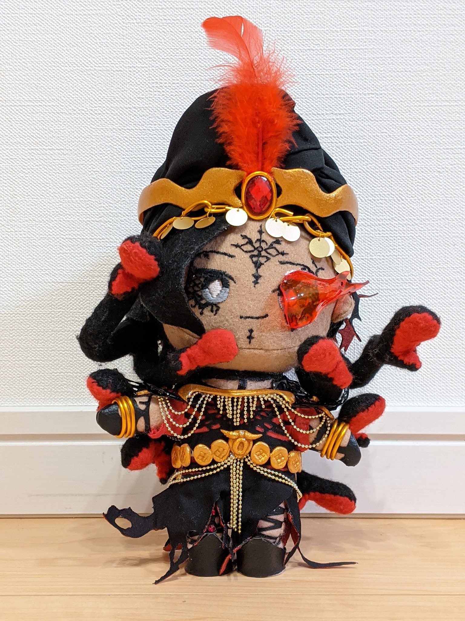 棟雲 On Twitter バブぬい制作日記 ツイステ手芸部 ついに完成しましたオバブロジャミルです 人生初のぬいぐるみ作り 型紙から起こし資料集を睨み試行錯誤してようやく 全て１から手作りです 12 19から作り始めて今日まで よく頑張りました これまでの