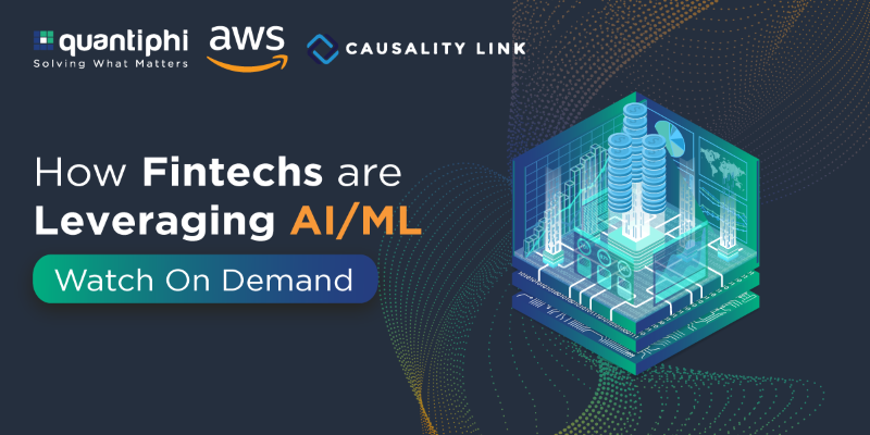 AWSstartups's tweet photo. How does #MachineLearning help #Fintech #startups extract insights from data &amp; solve challenges like underwriting and customer retention? @Quantiphi &amp; @CausalityLink share how they innovate in financial markets &amp; at scale in this on demand webinar: https://t.co/dzVkEiQaX4 https://t.co/SQnhky4iJa