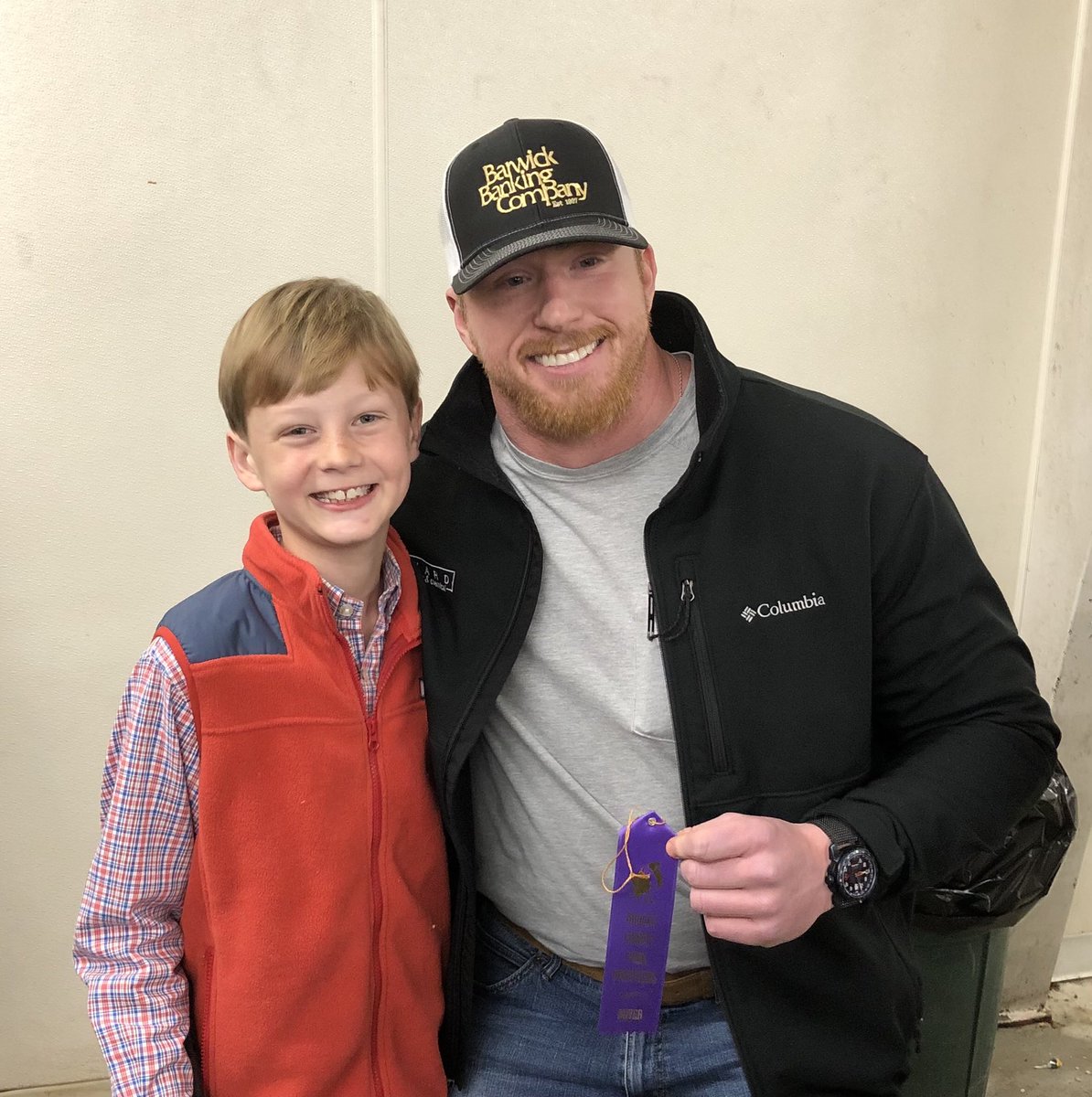 We were proud to be the highest bidder on Henry Webb’s prize hog this year at the Brooks County Pork Producers Auction. Congratulations Henry! #brookscounty #banklocal #communitybank #gabanking