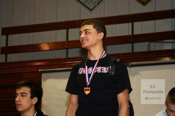 WrestlingElyria's tweet photo. In honor of Black History month, today we would like to recognize State Placer Myles Wright. 
He was a member of the 2011 senior class that was a 2x Top 7 team in the State, District Runner-Up, &amp; 2x Conference Champions. https://t.co/xkXC6uLx9w