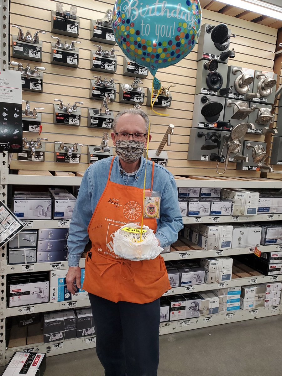 Happy 69th 🎂 Birthdayyyyyy to our wonderful plumbing associate  Mr. Doug! <a href="/Gina_Windsor/">Gina Windsor</a> <a href="/2501SASM/">Barry Bartels</a> @Shane_O_HD2501 <a href="/GBHD2501/">Jen Lowman 🌞</a> <a href="/BrianConwayTHD/">Brian Conway</a>