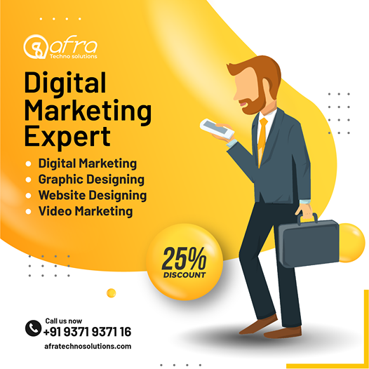 AfraConnect's tweet photo. DIGITAL MARKETING EXPERT............. 25 % DISCOUNT.
- DIGITAL MARKETING
- GRAPHIC DESIGNING 
- WEBSITE DESIGNING
- VIDEO MARKETING

If you’d like to know more visit.
https://t.co/fa7OTv7GNx or https://t.co/a1V5FgAiyK
Contact : +91-8341413093, 9371937116.

#AfraTechnoSolutions https://t.co/bYfZWsWdGn