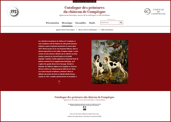 Visiter un musée sans se déplacer ? C’est possible avec notre catalogue raisonné des peintures. 
Partez explorer les collections des appartements historiques et des musées du Second Empire grâce à cette nouvelle publication.
👉Catalogue raisonné en ligne : compiegne-peintures.fr