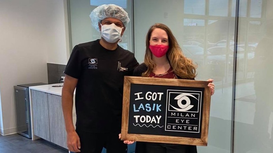 MilanEyeCenter's tweet photo. Congratulations on having LASIK with Dr. Milan Patel! #LASIK #theMECexperience https://t.co/wL7qSp55Vf