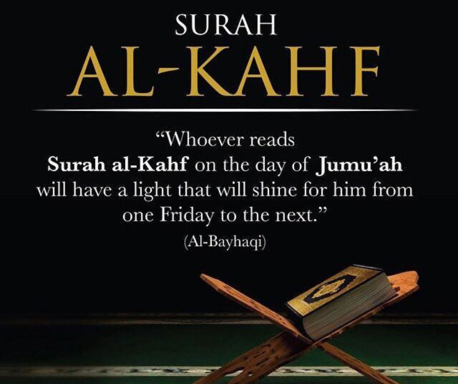 Read Surah Kahf on Friday Jumma