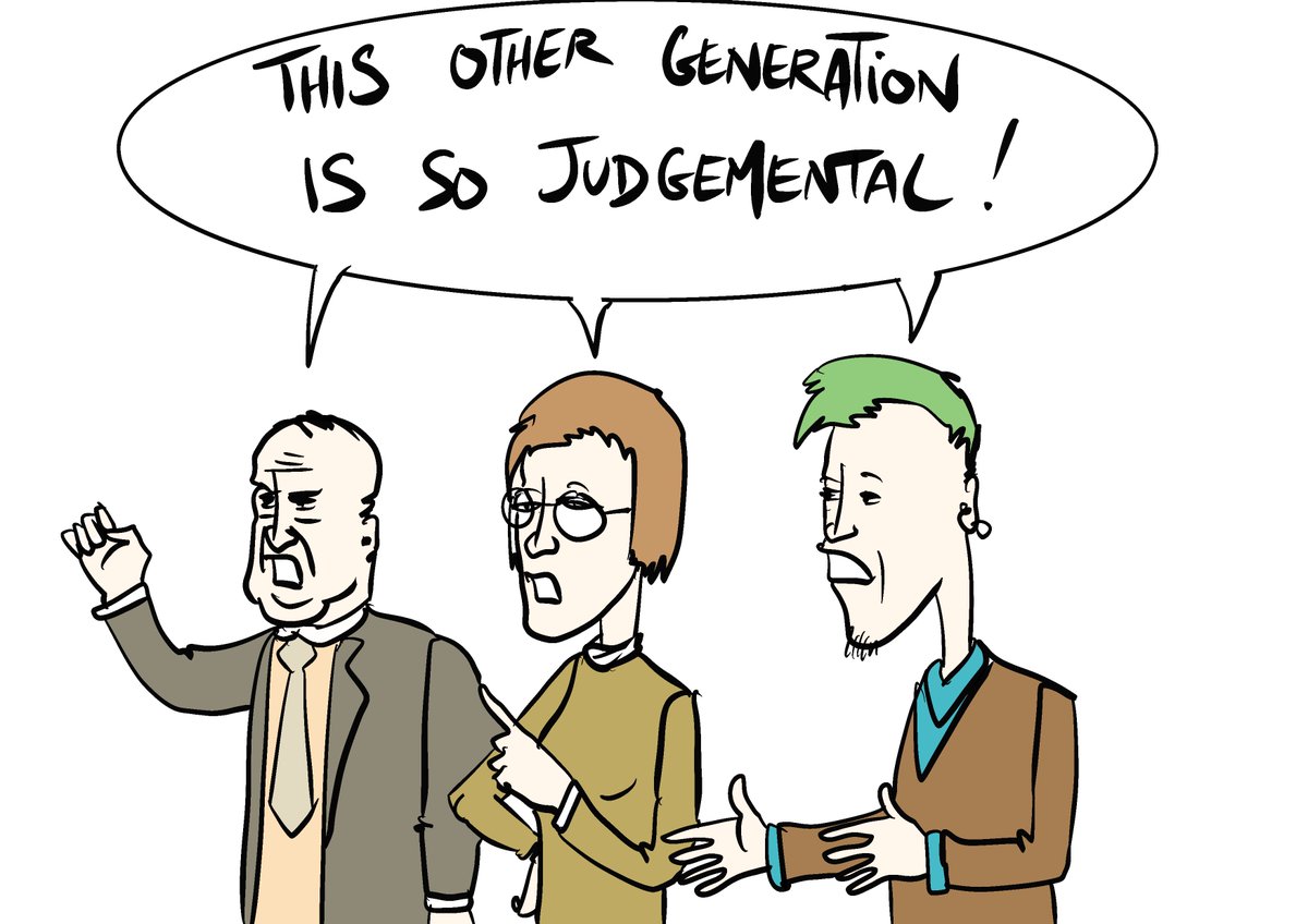 Generation conflicts (3) : judgements.

#generations #judgement