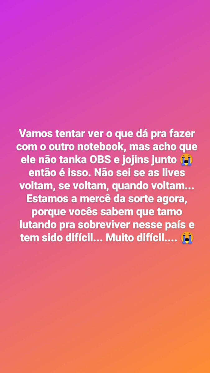 7motnip's tweet photo. AVISO IMPORTANTE SOBRE AS LIVES NO CANAL 👇😭 https://t.co/qnrvZcUOVO