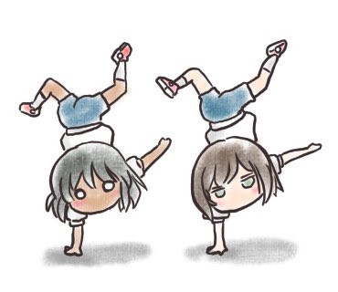 逆立ちのtwitterイラスト検索結果