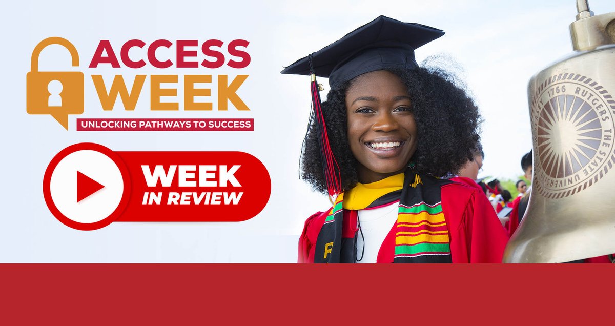RUDiversity's tweet photo. Videos of the virtual sessions from Access Week are available! Rewatch the week’s events and learn what you can do to unlock pathways for success for our students! https://t.co/yKbwHRg9Ec
#ruaccessweek https://t.co/Kho5T0a9FT
