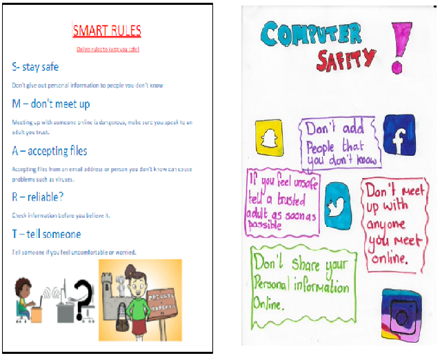 ddjmccaffrey889's tweet photo. Well done to our S2 pupils for completing their Internet Safety posters.  Here are just a few #teamcraigie https://t.co/VJYBoLsKLo
