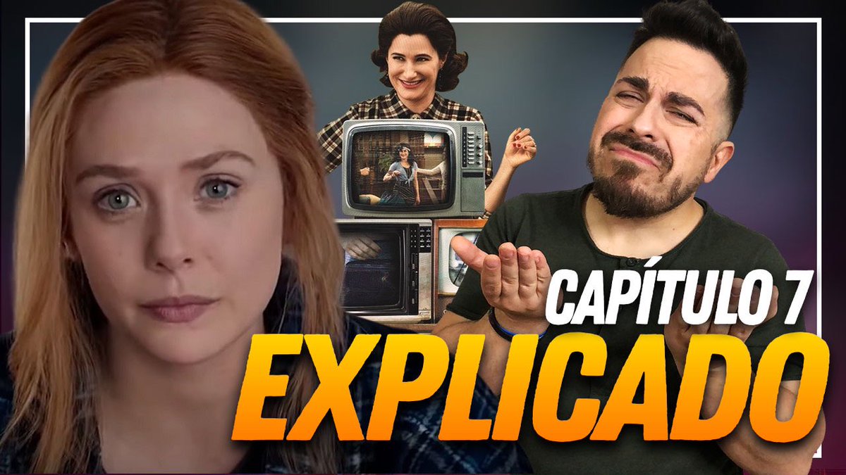 StripMarvel's tweet photo. 🚨NUEVO VÍDEO🚨 Todo Explicado: Episodio 7 WANDAVISION ¿OS LO ESPERÁBAIS?  - SPOILERS https://t.co/PysJTNtJCt https://t.co/aOFAGzyFcu