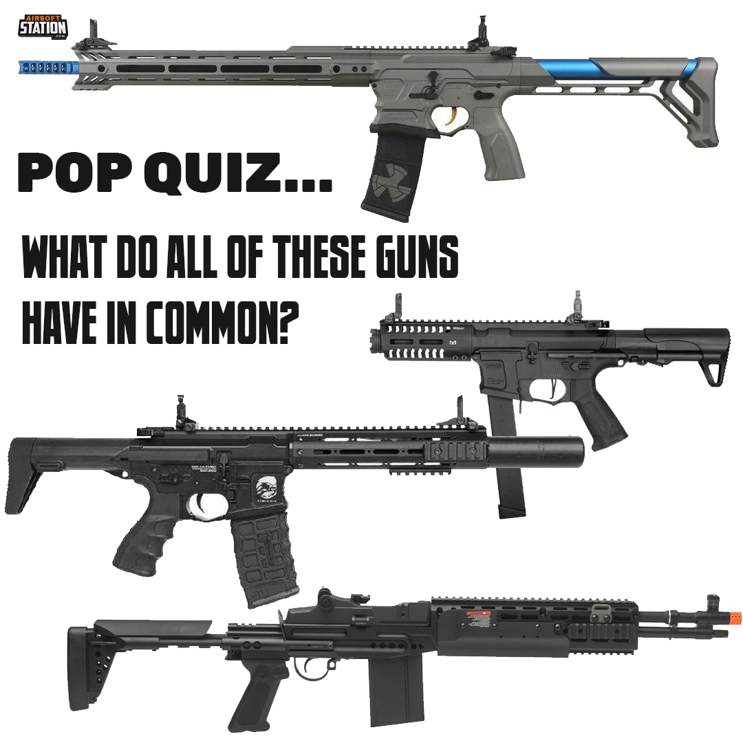 AirsoftStation's tweet photo. POP QUIZ... What do they have in common? 

1. https://t.co/i37bm7gQup
2. https://t.co/zkzUPnRTZp
3. https://t.co/IqSLBfKdol
4. https://t.co/MBGjHZViWI

#airsoft #millsim #bbgun #tactical https://t.co/xJAie9bchf