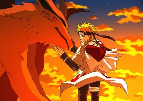 Naruto y Kurama