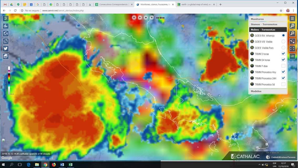 kattyaht's tweet photo. @servir_nasa Hola. En la web uno podía seleccionar el TRMM pero desde hace unos meses no sale en https://t.co/orqOSUhZ55 dónde se puede ver? Adjunto imagen de lo que me refiero y ya no sale. https://t.co/2pSMwGE3NS