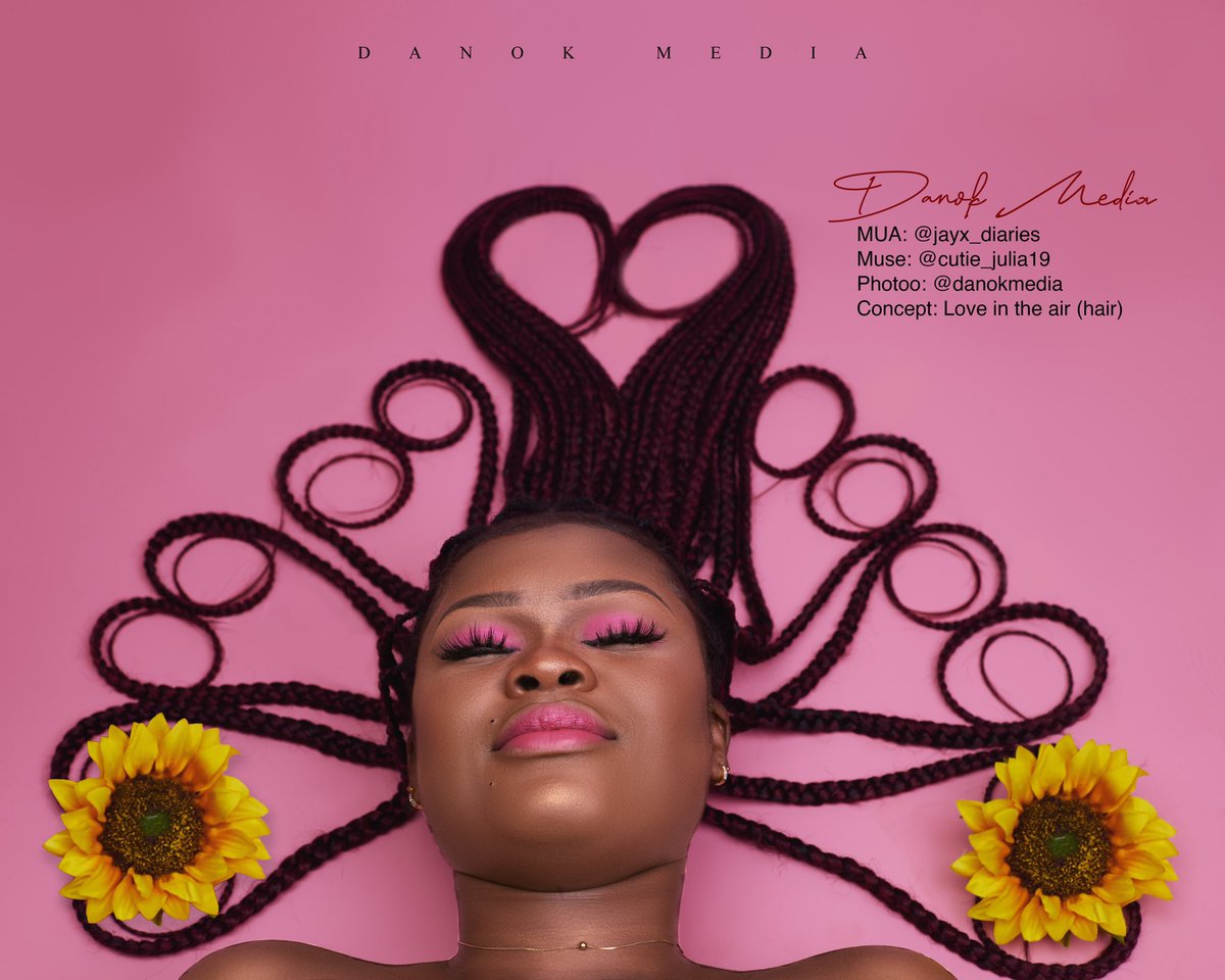Danokmedia's tweet photo. Concept: Love in the air (hair)โค๏ธ
Muse: @cutie_julia19
MUA: @jayx_diaries
Photoo: @danokmedia
#1DON | Sarkodie | Edem | Efya | Stevie Wonder | Oppong Nkrumah #Favour #YebePie #PepsodentHerbal | Ebony #magazine #Vogue #love https://t.co/rQmi7rY81h