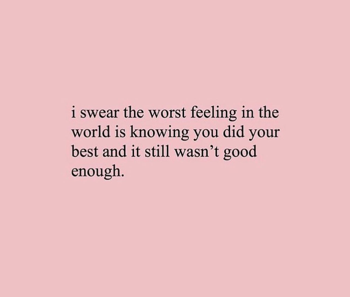 i swear...