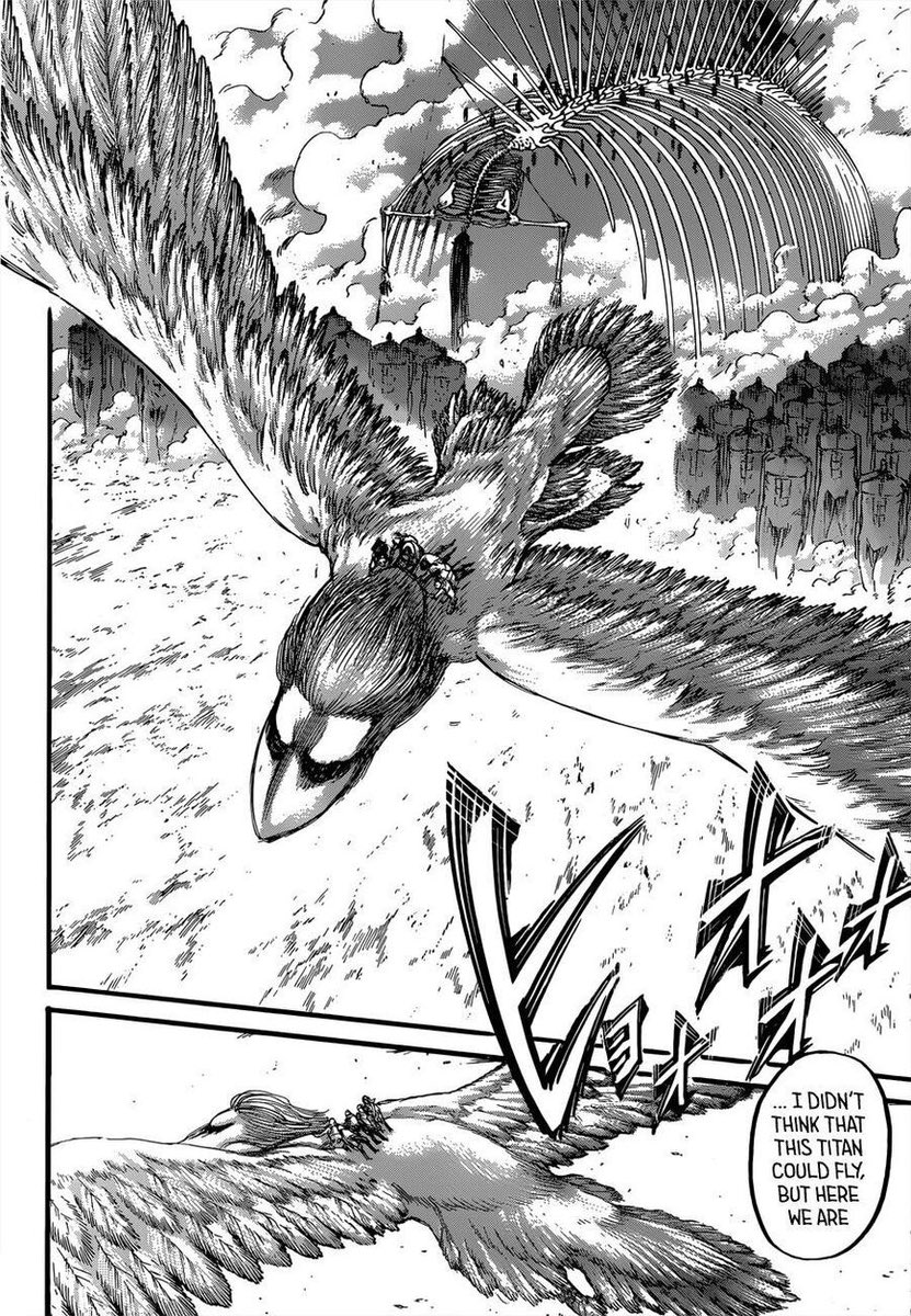 [ Manga reader ] Analysons les images de l’ending 2 : On peut y voir plusieurs fois des griffes ou ailes de faucons, c’est peut être forcé mais pour mettre autant en évidence cet animal, ca ne peut être que ca, pas besoin d’en rajouter, on sait tous de qui on parle.