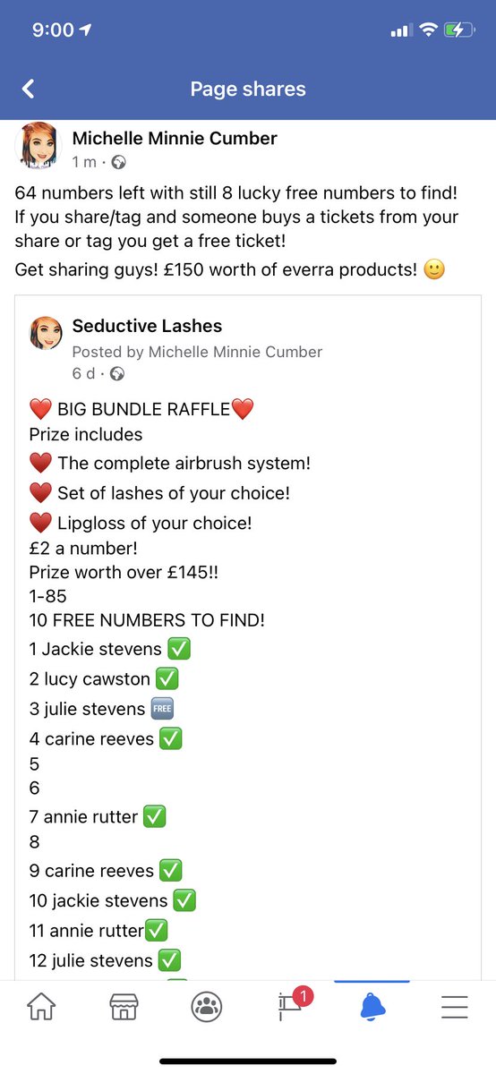 MichelleC1043's tweet photo. 20p a number mini raffle! winner gets 2 numbers on the main raffle! your chance to win ยฃ150 worth of products! tagg your friends :) #everra #makeup #magneticlashes #sharethelove #beauty https://t.co/eKp1g81PyR