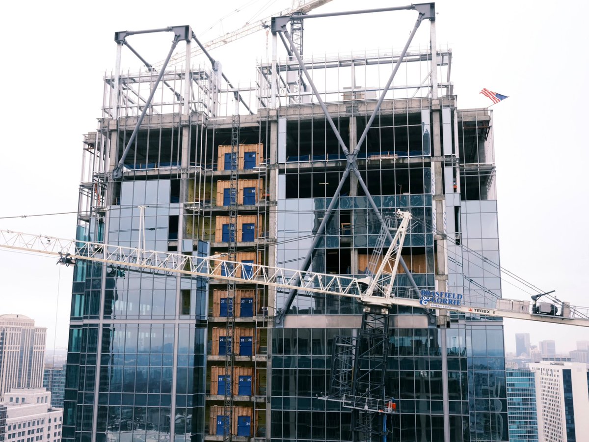 Atlanta Fire Rescue Atlanta Fire Has Command At 1105 West Peachtree Street Tower Crane At Construction Site Leaning And Possibly Unstable Multiple Buildings In The Area Have Been Evacuated Afrd