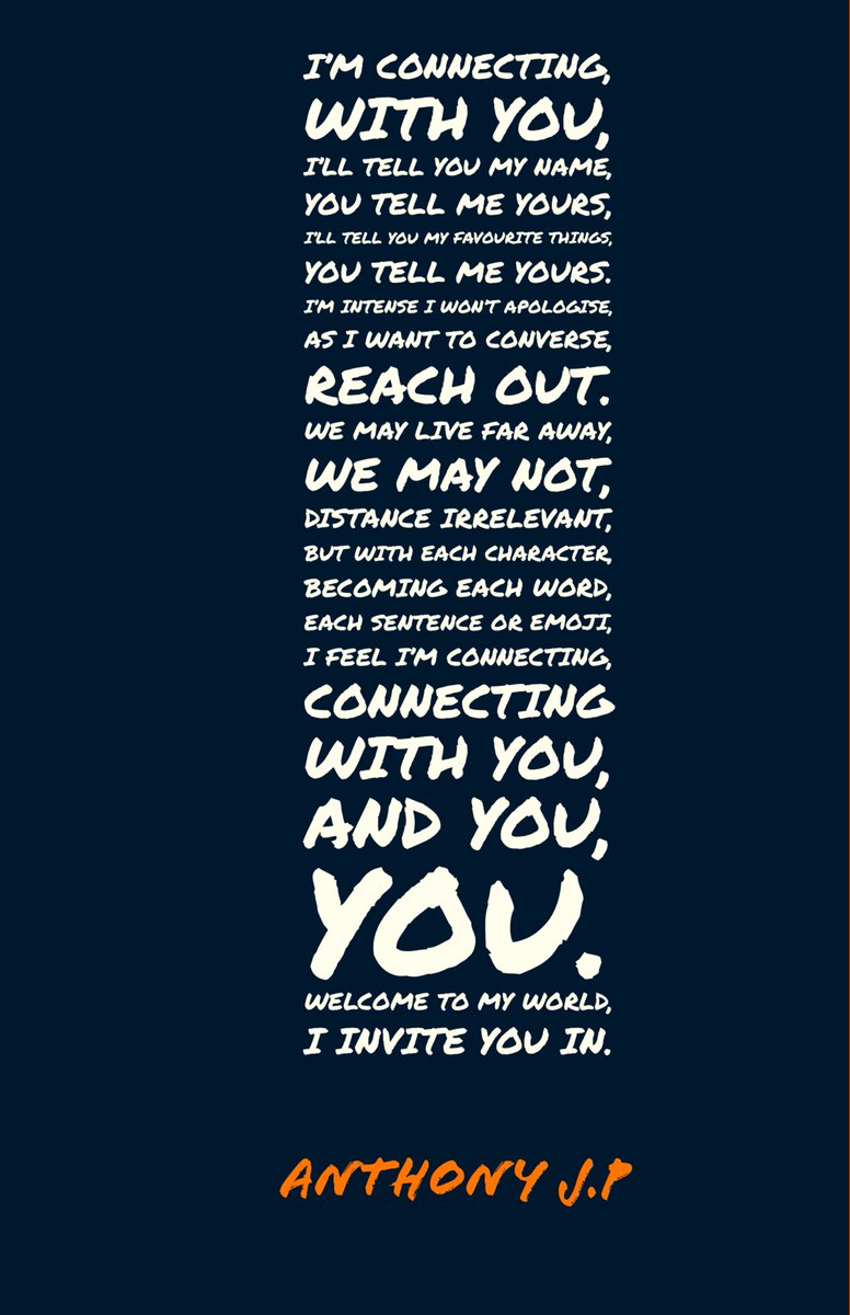 antJP01's tweet photo. Thank you lovely new followers! I promise I’ll follow you guys as soon as I can... #followerlimit 
Here’s a little poem for y’all , old followers and new :) https://t.co/N4QC7tzyDx