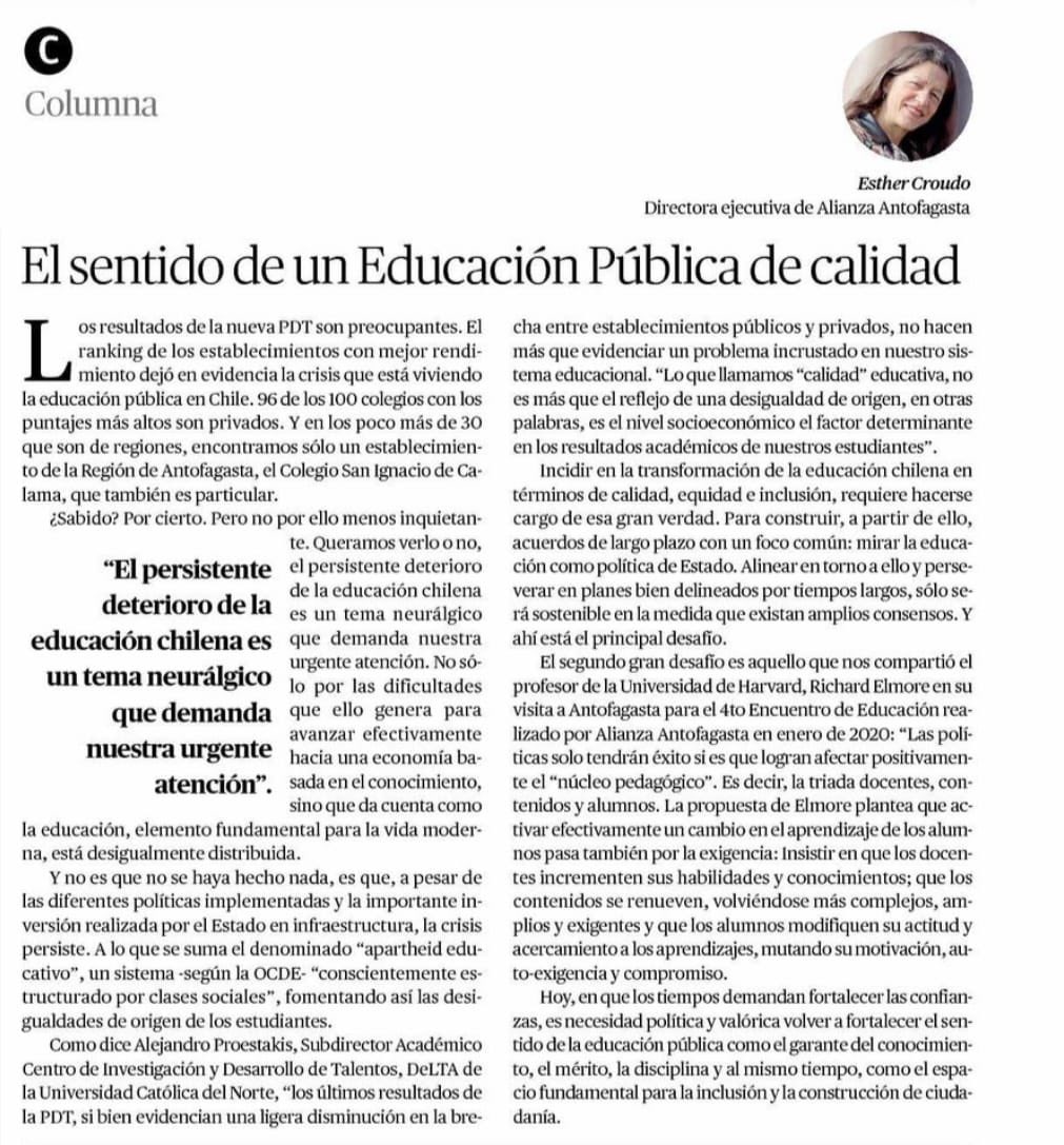“Las políticas sólo tendrán éxito si logran impactar el núcleo pedagógico” #RememberingRichardElmore 
Gracias <a href="/EstherCroudo/">Esther Croudo Bitran 🎗️</a> por tus reflexiones que demuestran cómo las ideas de R.Elmore siguen más vigentes que nunca 🙌🏻