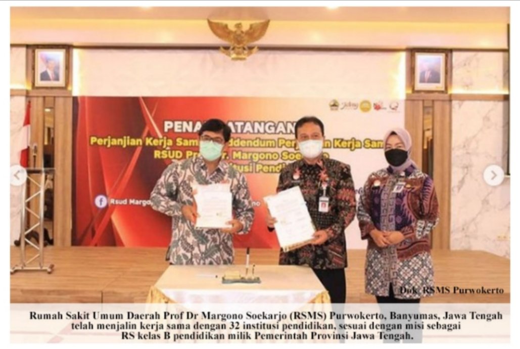 gracecielia's tweet photo. Jalankan Fungsi RS Pendidikan, RSMS Purwokerto Bersinergi dengan 32 Kampus Minimal Akreditasi B

https://t.co/FF4127RX9T https://t.co/AzPUlqdPiG