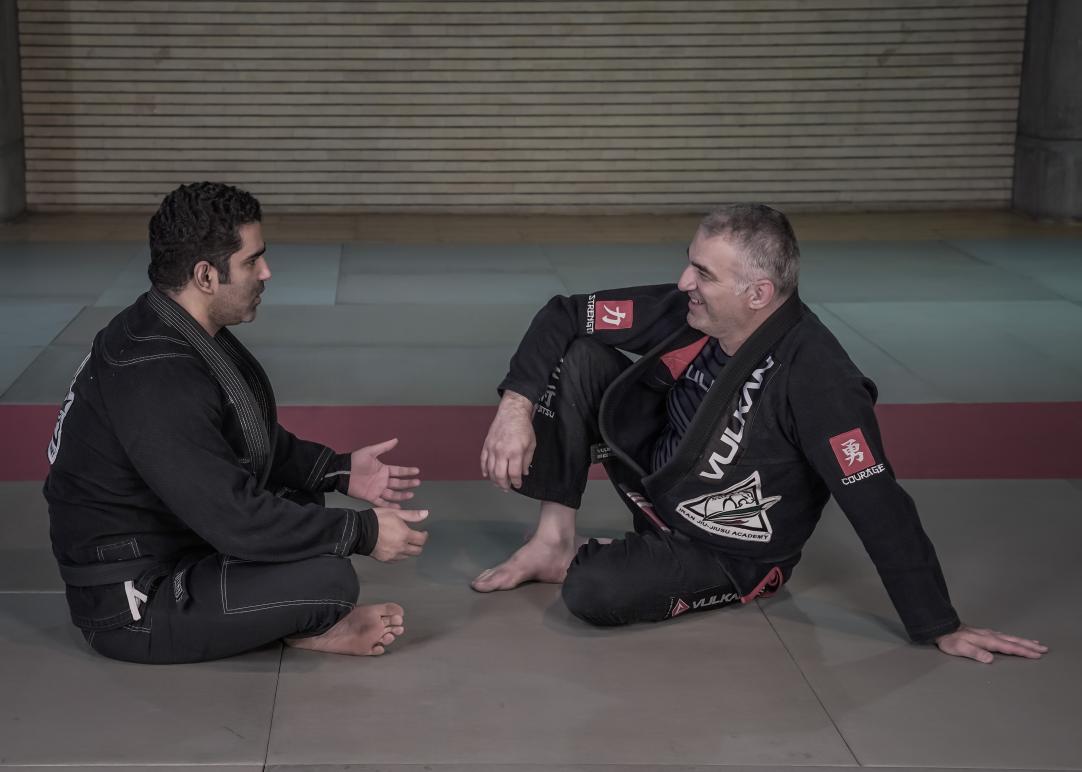 amirkhoshbin's tweet photo. "If you ask me what belt I am today I’ll tell you that I’m a white belt that never gave up." - #JeanJacquesMachado
#iranjiujitsuacademy https://t.co/yw1UhjxXSf