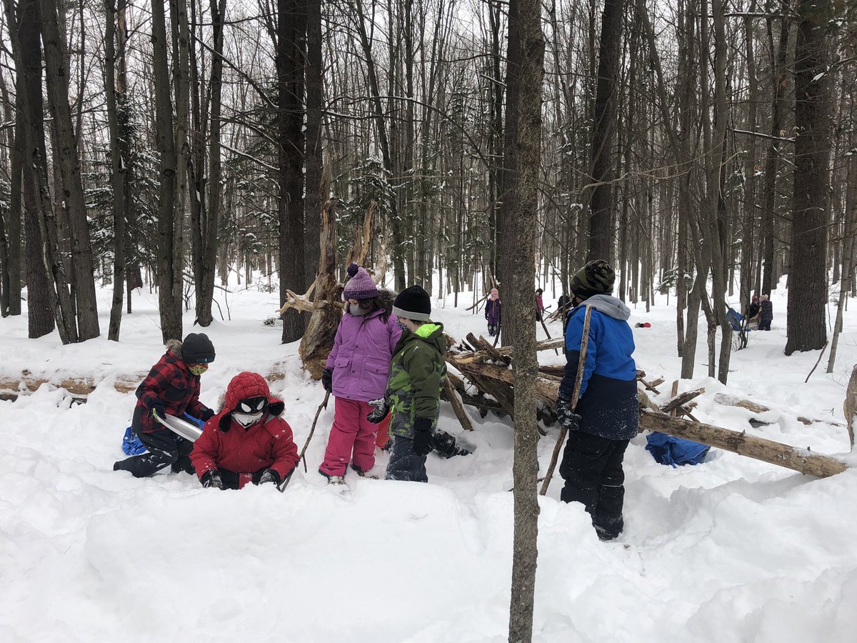 VanZeelandPower's tweet photo. Welcome back to St. James’ Gr.1 Forest School! https://t.co/lZfY1aPr2L