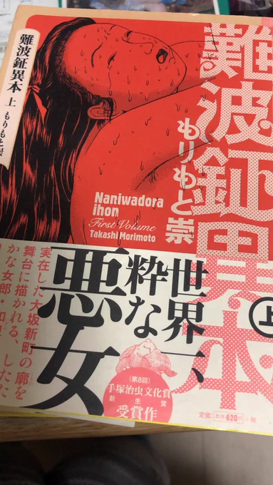 吉原や遊郭に興味がある人は、大阪新町の話だけどこの漫画すごくおすすめ。
もりもと崇 難波どら異本(漢字出てこなかった) 