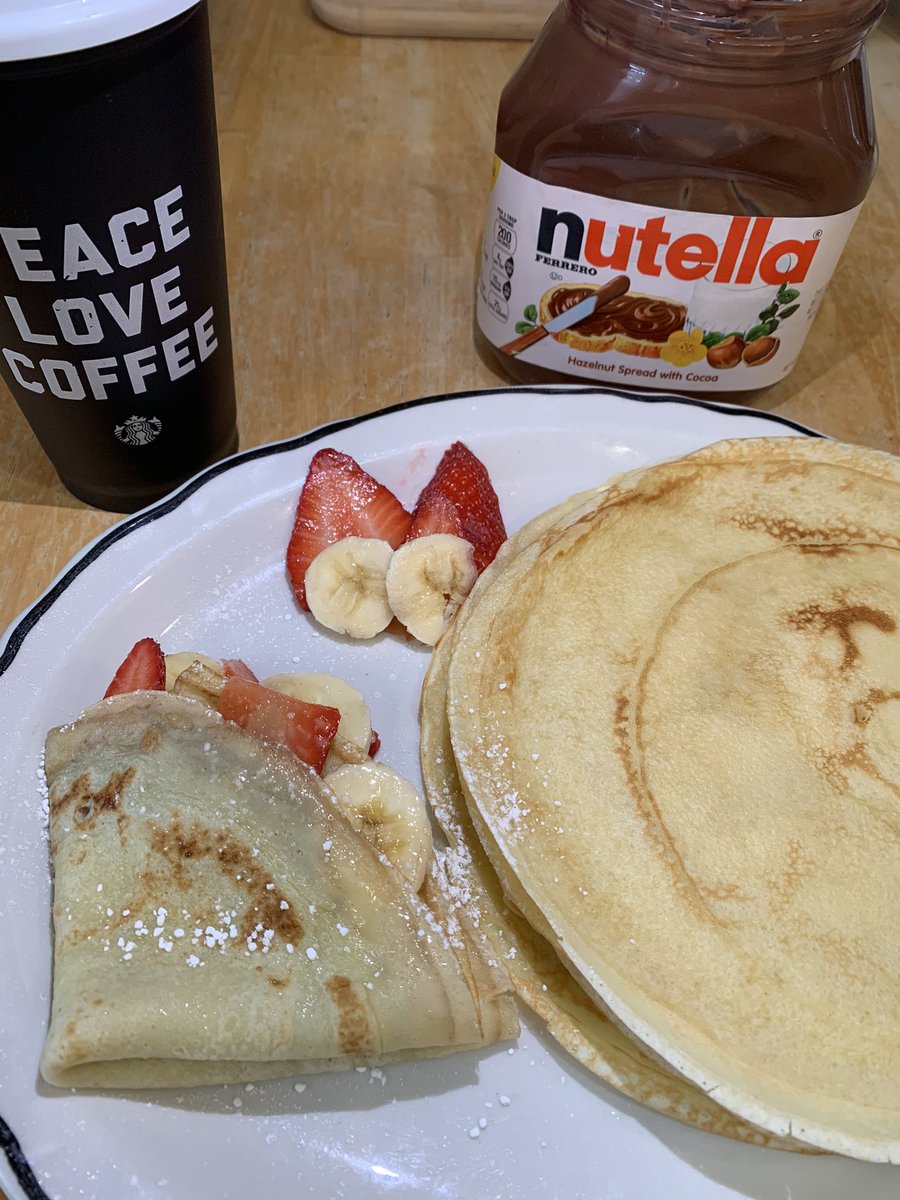 Strawberry banana crepes on a snowy morning in NY. Delicious, but it just doesn’t hit the same. Join us on 3/4 for an informational meeting on our February 2022 trip to France. Register for the meeting at docs.google.com/forms/d/1AWTQ9…
