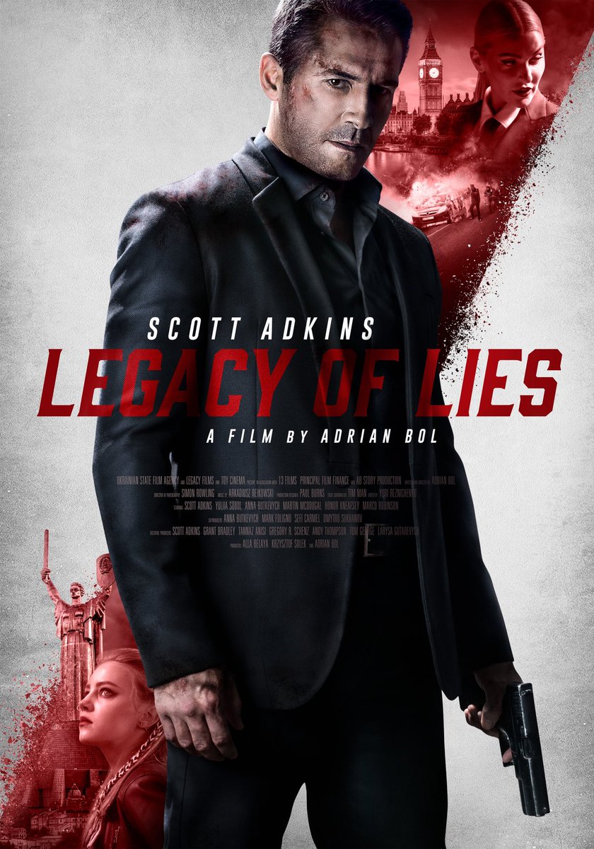 LEGACY OF LIES - an espionage spy thriller is now out on @NetflixUK starring @TheScottAdkins - shot by me back in 2019 over in the wonderful Kiev!