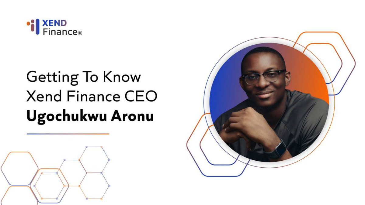 🙌🏻 Meet the man behind the fastest growing blockchain startup out of Africa, Xend Finance’s CEO, <a href="/AronuUgochukwu/">Ugochukwu Aronu 🕊</a> 

🎯Get an insight into Ugochukwu’s personal and professional journey along with his thoughts on the future.