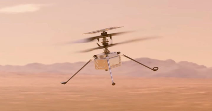 ChrisLAS's tweet photo. Did you know the @NASAPersevere rover has a Linux-powered helicopter named Ingenuity in its belly? 

In what is the highlight of my week, I just had a chat with the "Mars Helicopter Operations Lead" to get all the Linuxy details for the next @LinuxActionNews. #ingenuityhelicopter https://t.co/YhSnutNyE2
