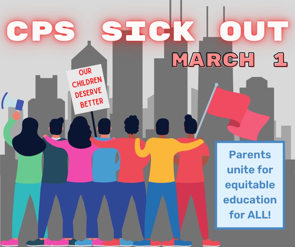 leighleighmw's tweet image. Parents are demanding improvements to remote learning and financial support for those most in need. Please support us publicly if possible. #CPSSickOut 3/1/2021
