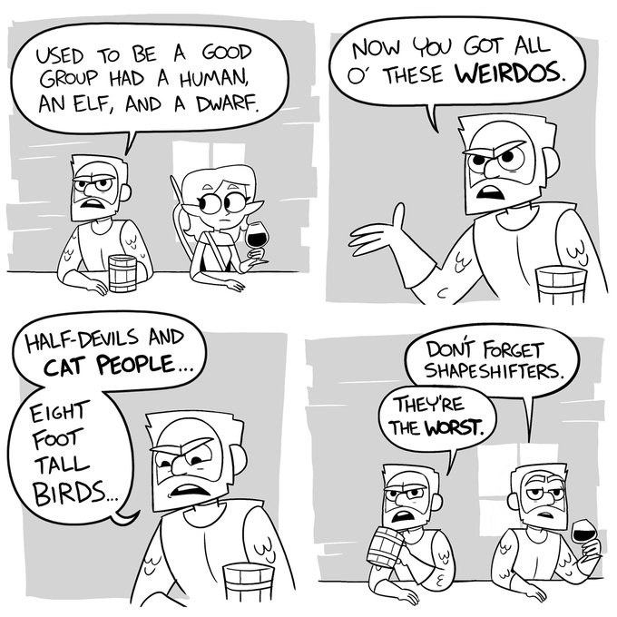 Weirdos. (revised) 