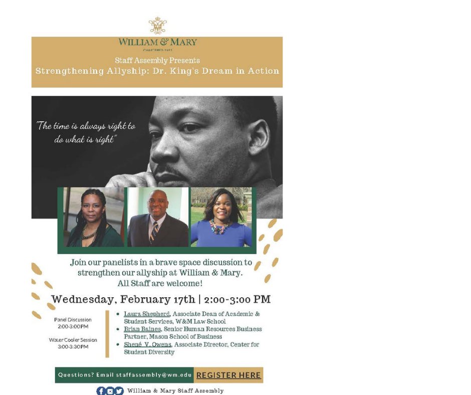 WMStaffAssembly's tweet image. If you missed the Strengthening Allyship discussion you can view it here:
youtu.be/Jz-ObYB6NVg via @YouTube